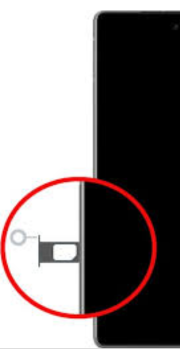 Insert TM SIM card